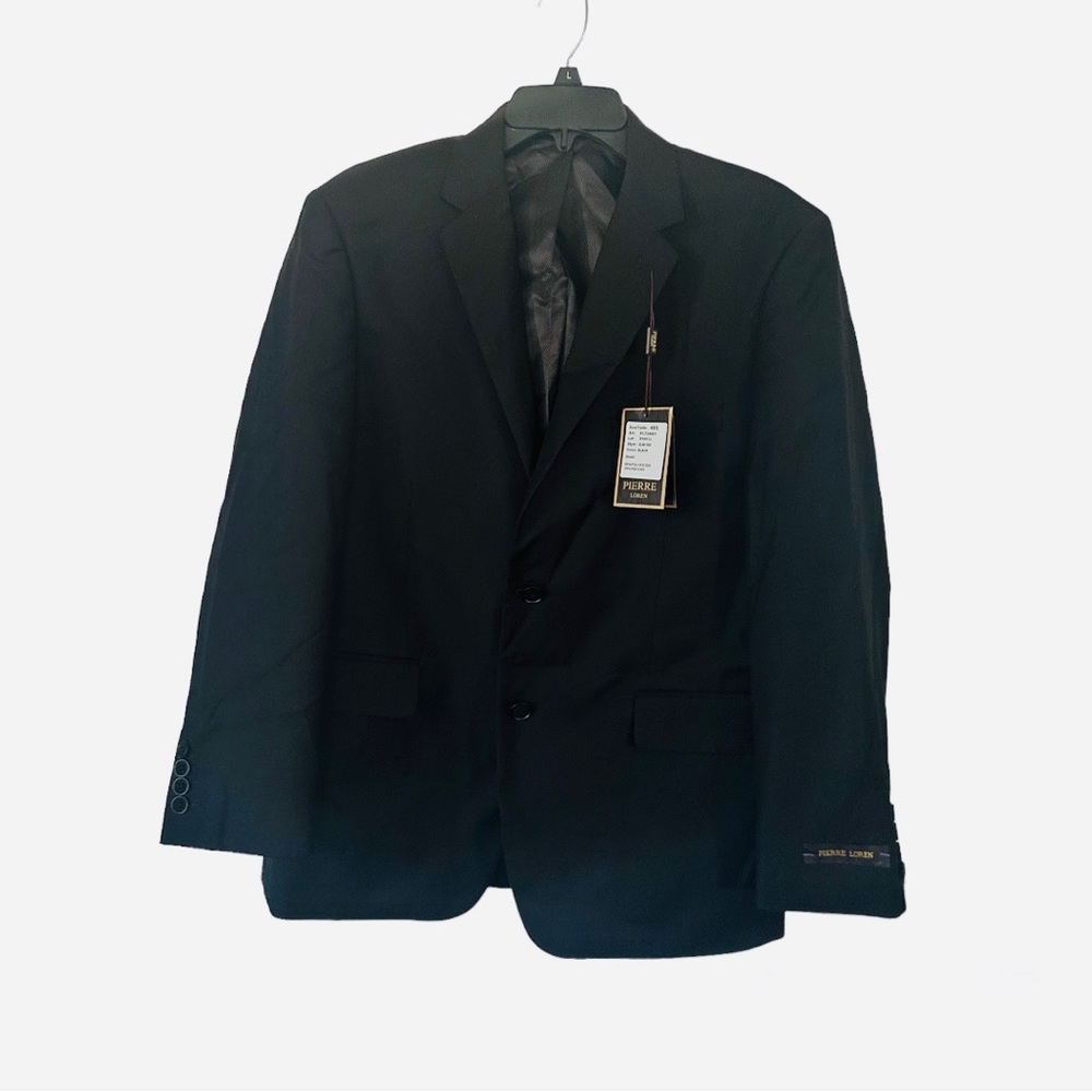 Men’s Black Suit Coat Size 40S new